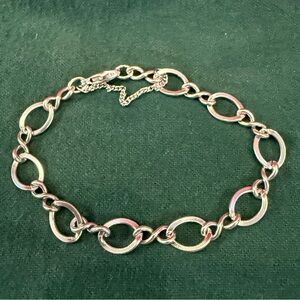 Retired James Avery Sterling Silver Charm Bracelet – Size Medium